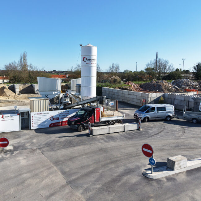 Distributeur béton - BONNAMY TP