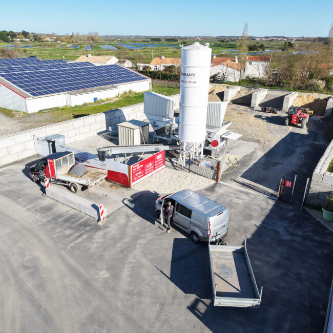 Distributeur béton - BONNAMY TP